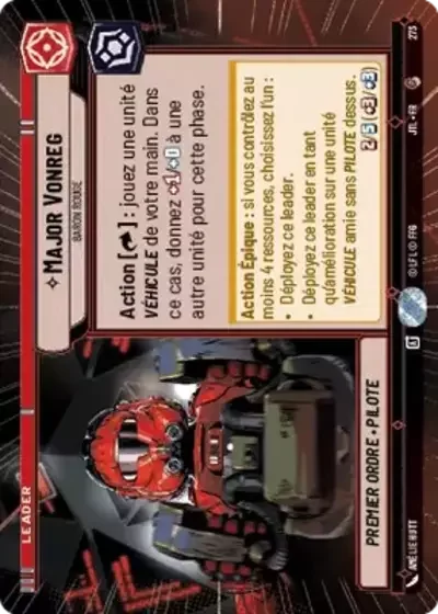 Hyperspace Major Vonreg Baron Rouge