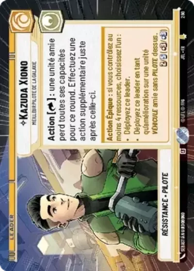 Hyperspace Kazuda Xiono Meilleur Pilote De La Galaxie