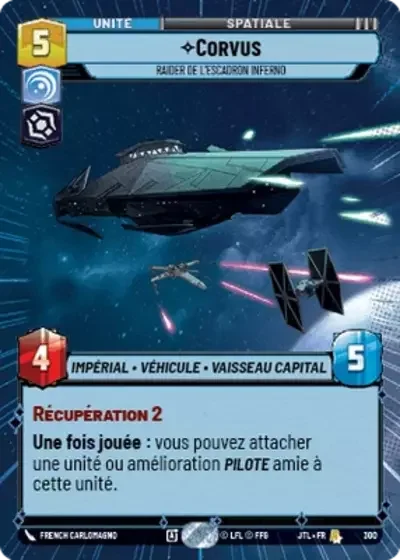 Hyperspace Corvus Raider De Lescadron Inferno