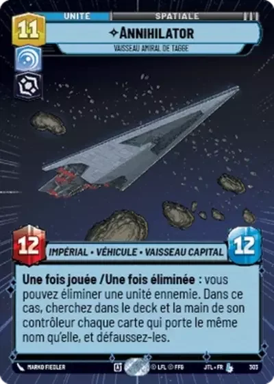 Hyperspace Annihilator Vaisseau Amiral De Tagge