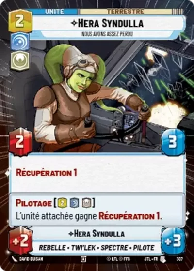 Hyperspace Hera Syndulla Nous Avons Assez Perdu