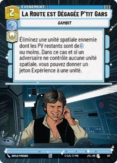 Hyperspace La Route Est Degagee Ptit Gars