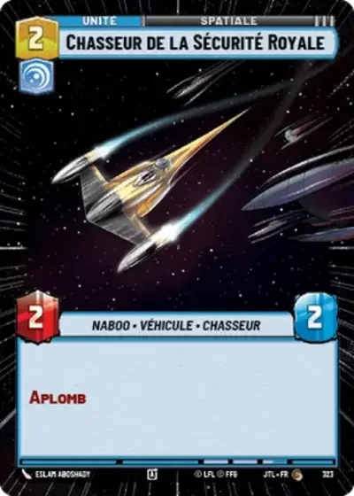 Hyperspace Chasseur De La Securite Royale