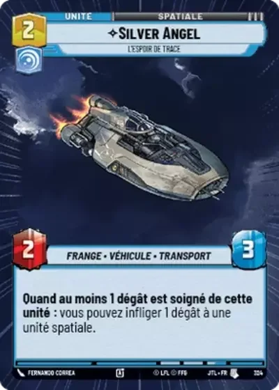 Hyperspace Silver Angel Lespoir De Trace