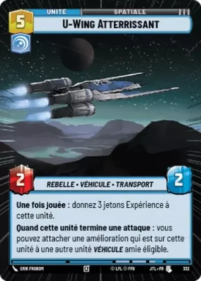 Hyperspace U Wing Atterrissant