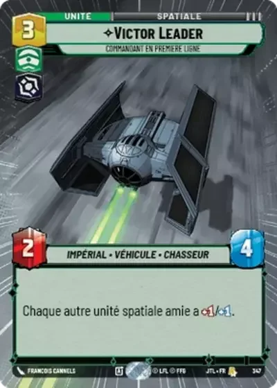 Hyperspace Victor Leader Commandant En Premiere Ligne
