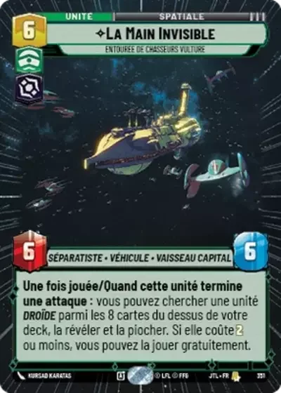 Hyperspace La Main Invisible Entouree De Chasseurs Vulture
