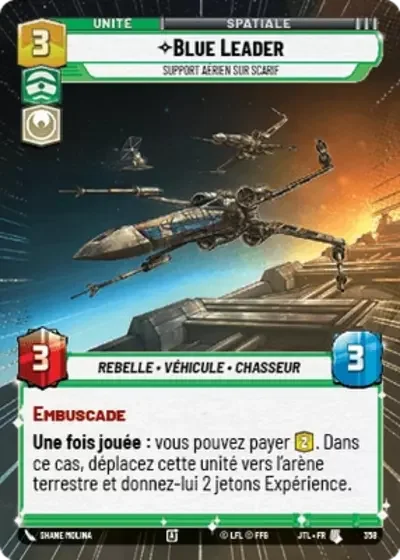 Hyperspace Blue Leader Support Aerien Sur Scarif