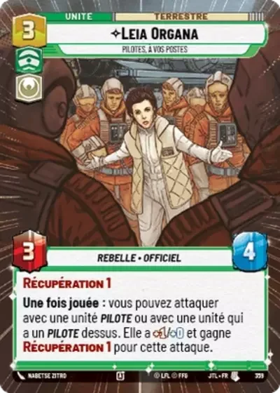 Hyperspace Leia Organa Pilotes A Vos Postes
