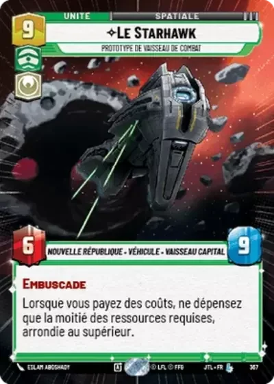 Hyperspace Le Starhawk Prototype De Vaisseau De Combat