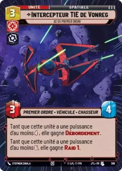 Hyperspace Intercepteur Tie De Vonreg As Du Premier Ordre