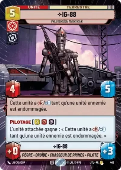 Hyperspace Ig 88 Phlutdroide Meurtrier