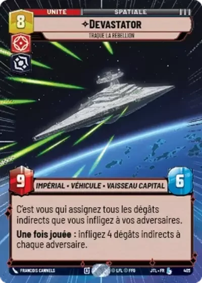 Hyperspace Devastator Traque La Rebellion
