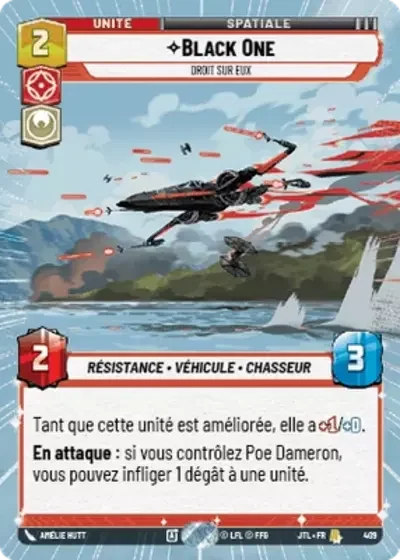 Hyperspace Black One Droit Sur Eux