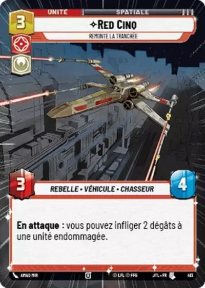 Hyperspace Red Cinq Remonte La Tranchee