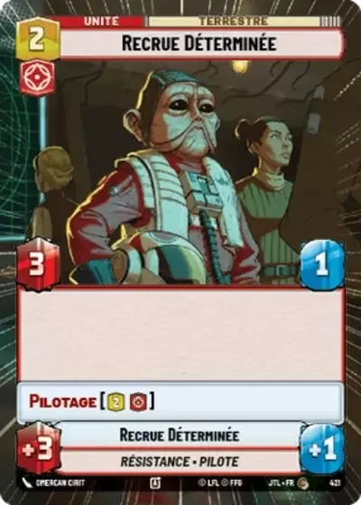 Hyperspace Recrue Determinee