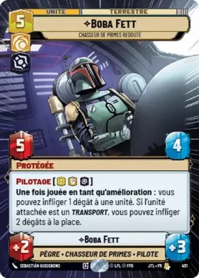 Hyperspace Boba Fett Chasseur De Primes Redoute