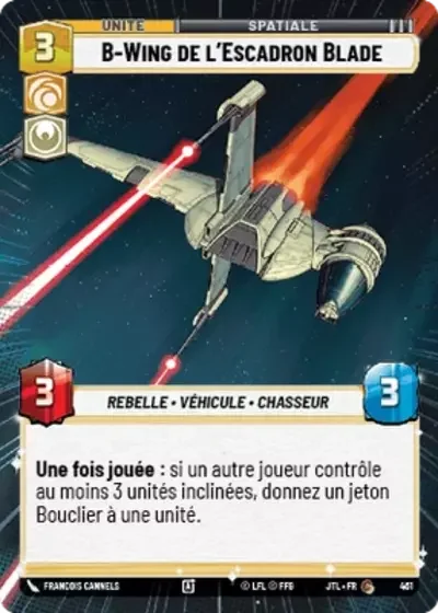 Hyperspace B Wing De Lescadron Blade