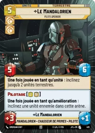 Hyperspace Le Mandalorien Pilote Amoindri