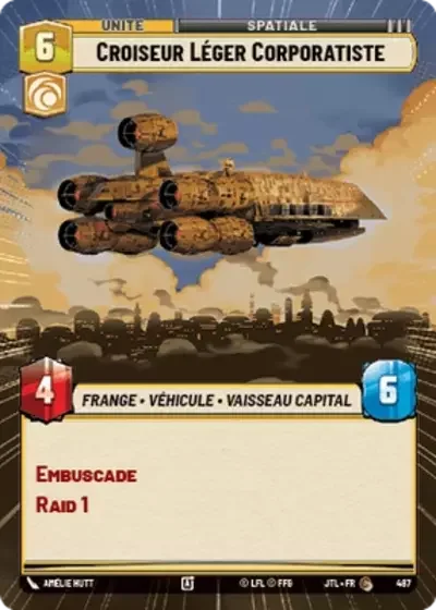 Hyperspace Croiseur Leger Corporatiste