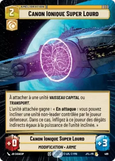 Hyperspace Canon Ionique Super Lourd