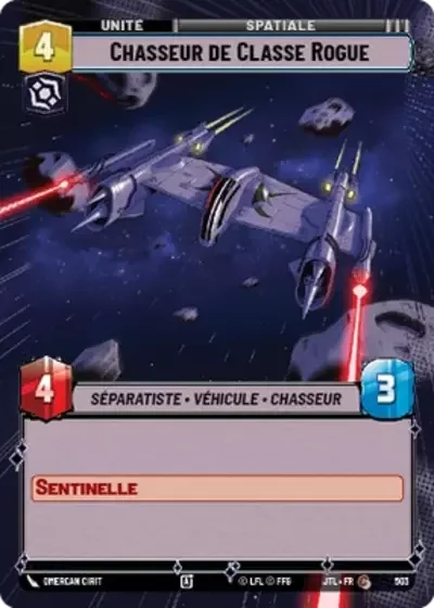 Hyperspace Chasseur De Classe Rogue