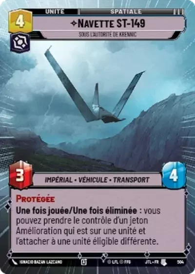 Hyperspace Navette St 149 Sous Lautorite De Krennic