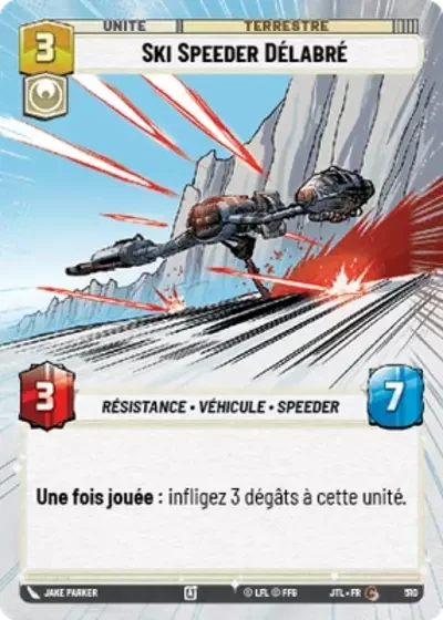 Hyperspace Ski Speeder Delabre