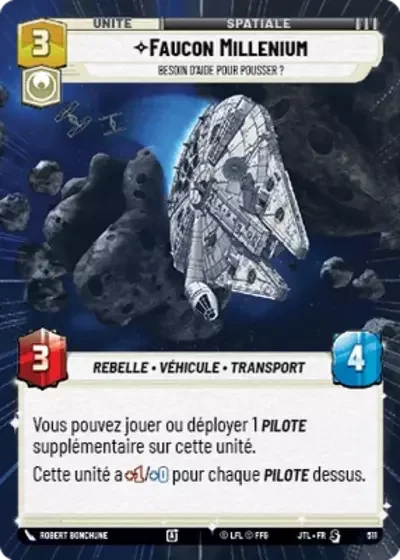 Hyperspace Faucon Millenium Besoin Daide Pour Pousser