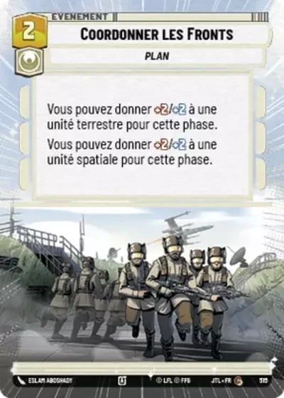 Hyperspace Coordonner Les Fronts