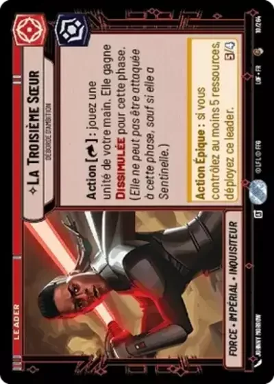 La Troisième Sœur, Déborde D'Ambition