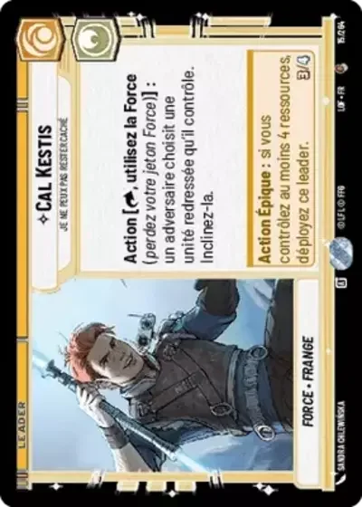 Cal Kestis, Je Ne Peux Pas Rester Caché