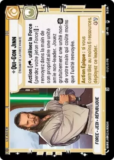 Qui-Gon Jinn, Étudiant De La Force Vivante