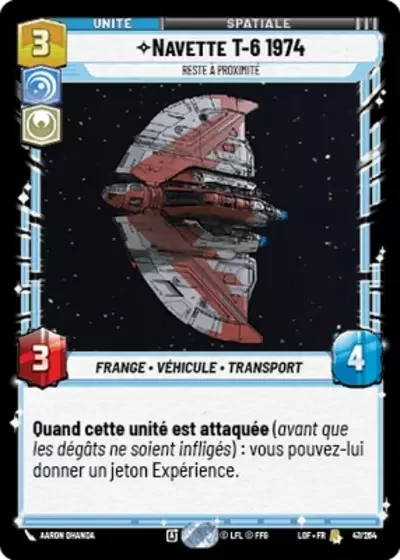 Navette T-6 1974, Reste À Proximité