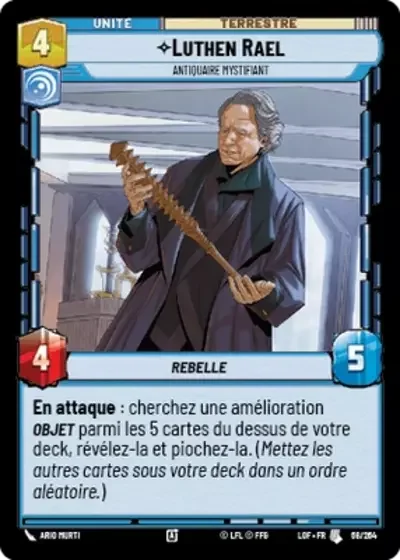 Luthen Rael, Antiquaire Mystifiant