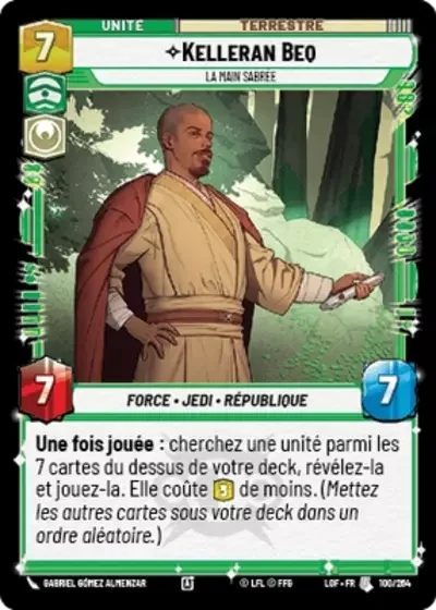 Kelleran Beq, La Main Sabrée