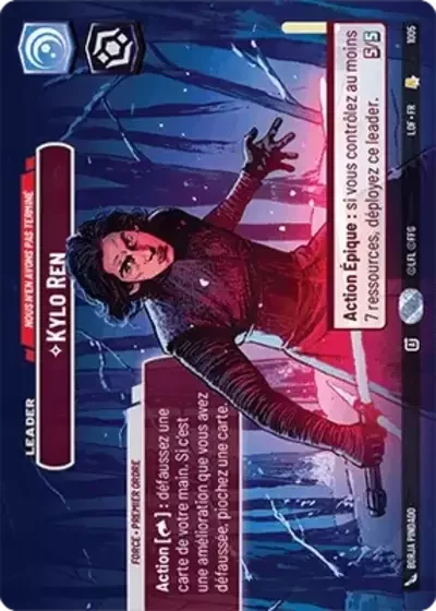 Showcase Kylo Ren Nous Nen Avons Pas Termine