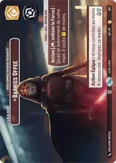 Showcase Barriss Offee Nous Sommes Devenus Mechants