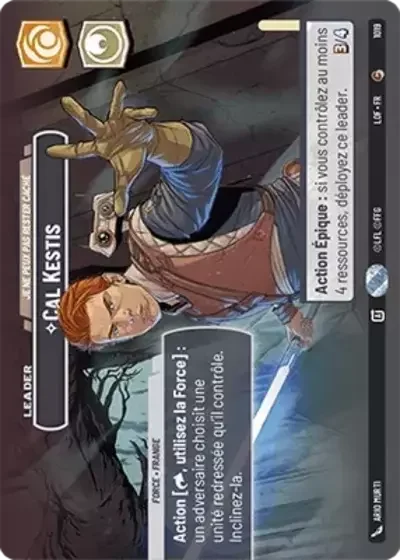 Showcase Cal Kestis Je Ne Peux Pas Rester Cache