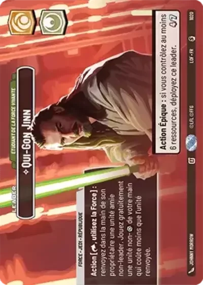 Showcase Qui Gon Jinn Etudiant De La Force Vivante