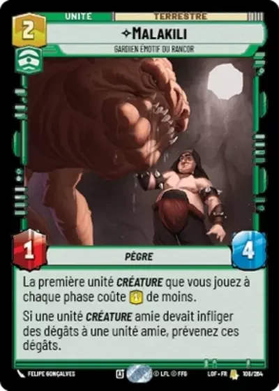 Malakili, Gardien Émotif Du Rancor