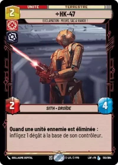 HK-47, Exclamation : Meurs, Sac À Viande !