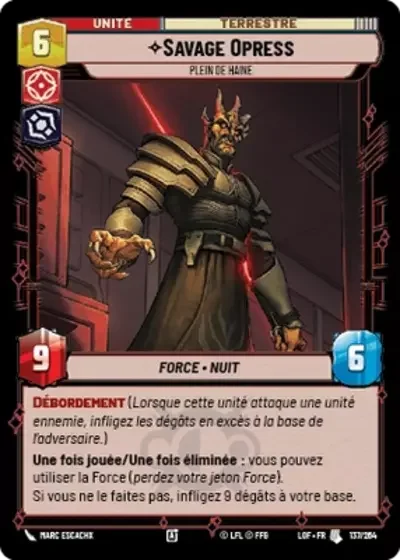 Savage Opress, Plein De Haine