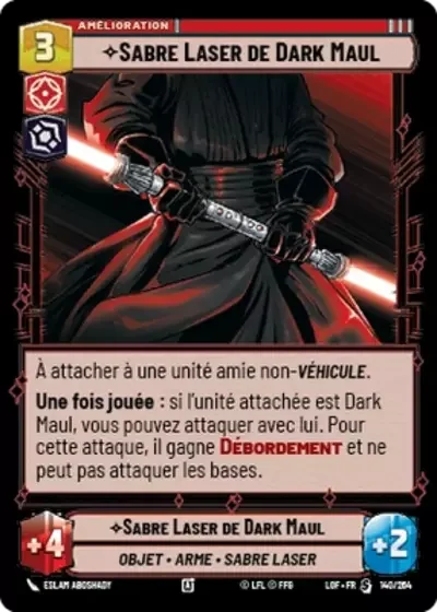 Sabre Laser de Dark Maul