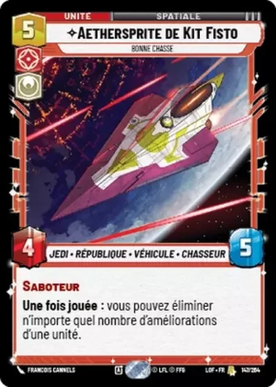 Aethersprite de Kit Fisto, Bonne Chasse