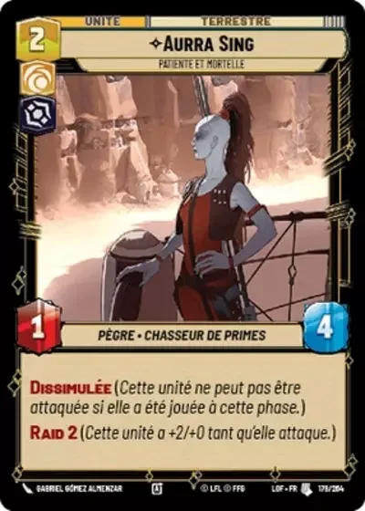 Aurra Sing, Patiente Et Mortelle