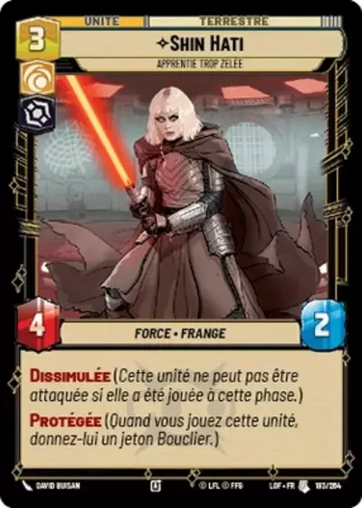 Shin Hati, Apprentie Trop Zélée