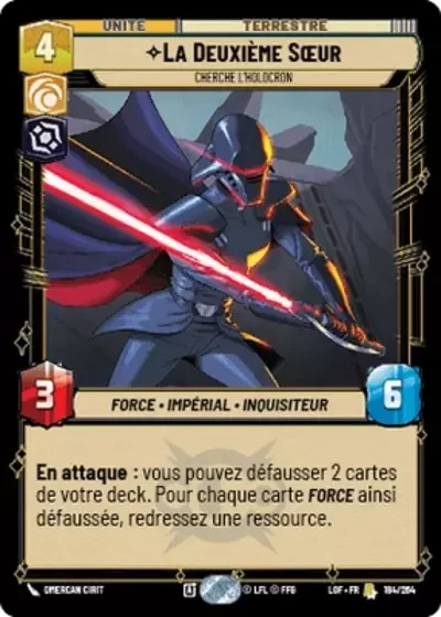 La Deuxième Sœur, Cherche L'Holocron