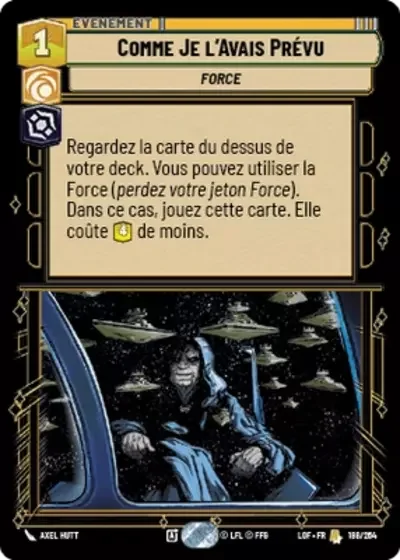 Comme Je l'Avais Prévu