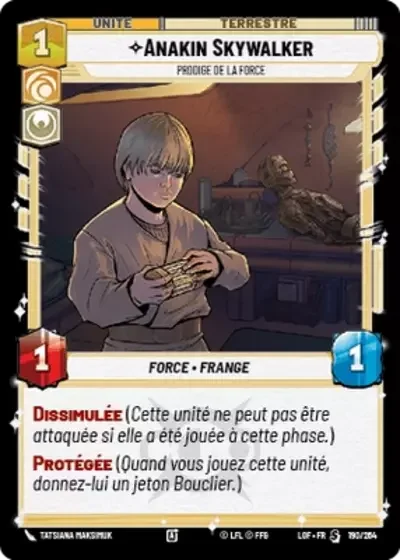 Anakin Skywalker, Prodige De La Force